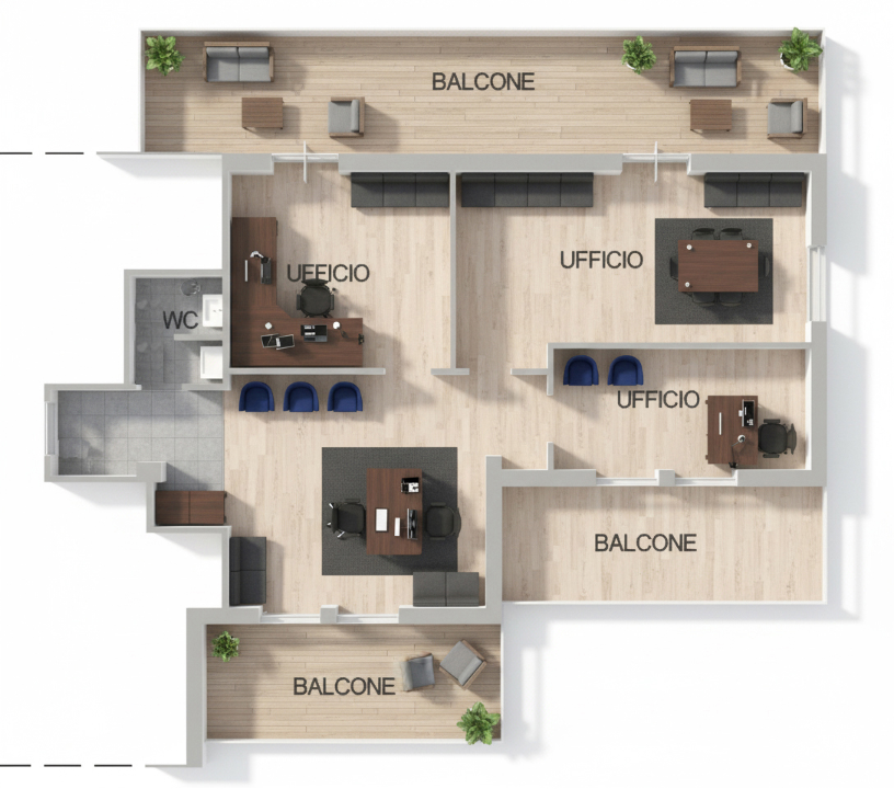 Ufficio - Planimetry 1