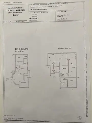 Appartamento - Planimetry 1