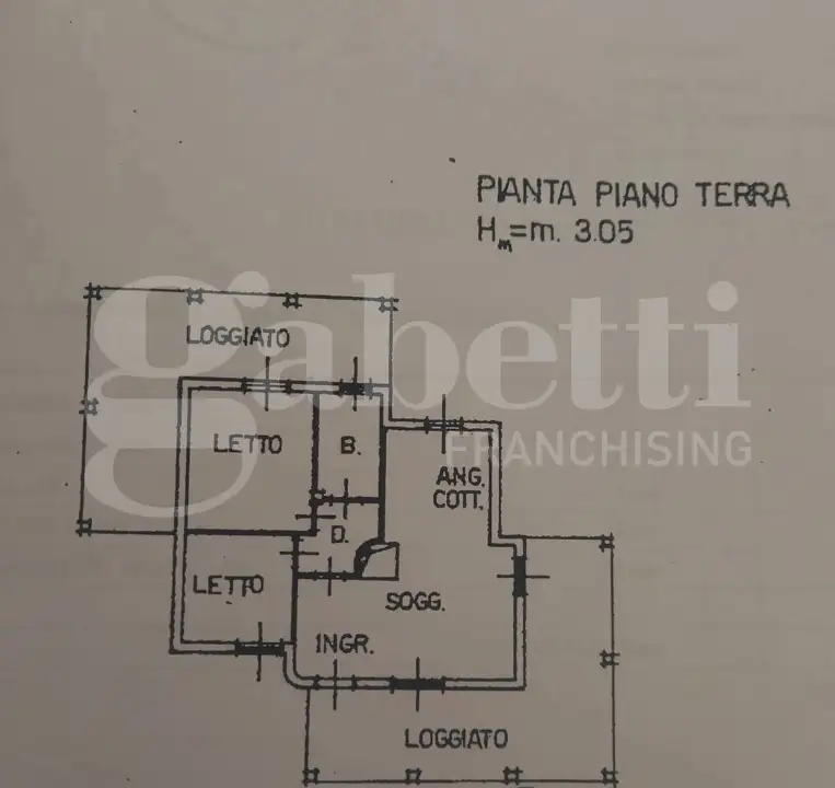 Villa - Planimetry 1