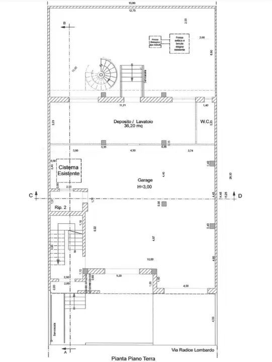 Casa Indipendente - Planimetry 1