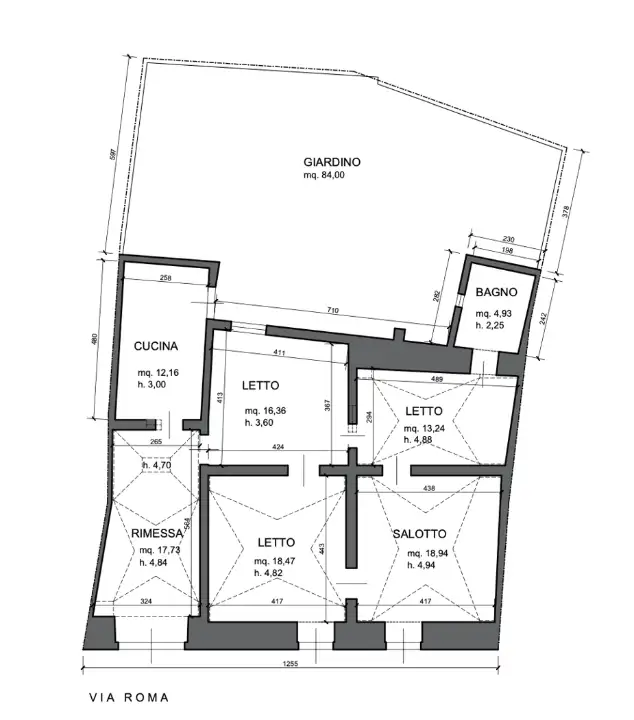 Casa Indipendente - Planimetry 1