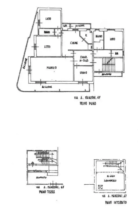 Appartamento - Planimetry 1