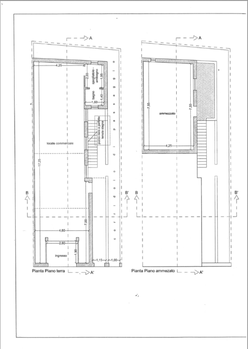 Negozio - Planimetry 1