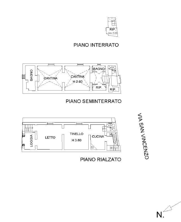 Casa Indipendente - Planimetry 1