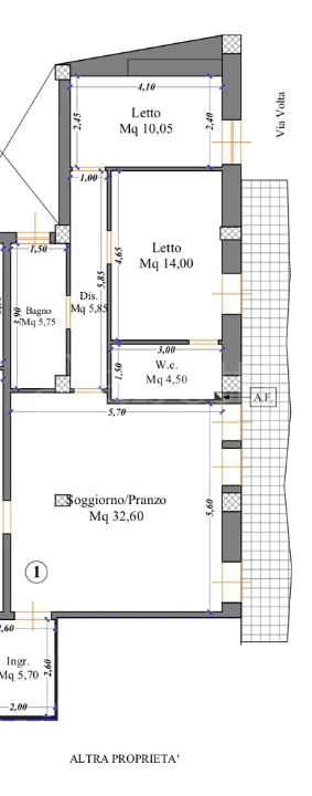 Appartamento - Planimetry 1