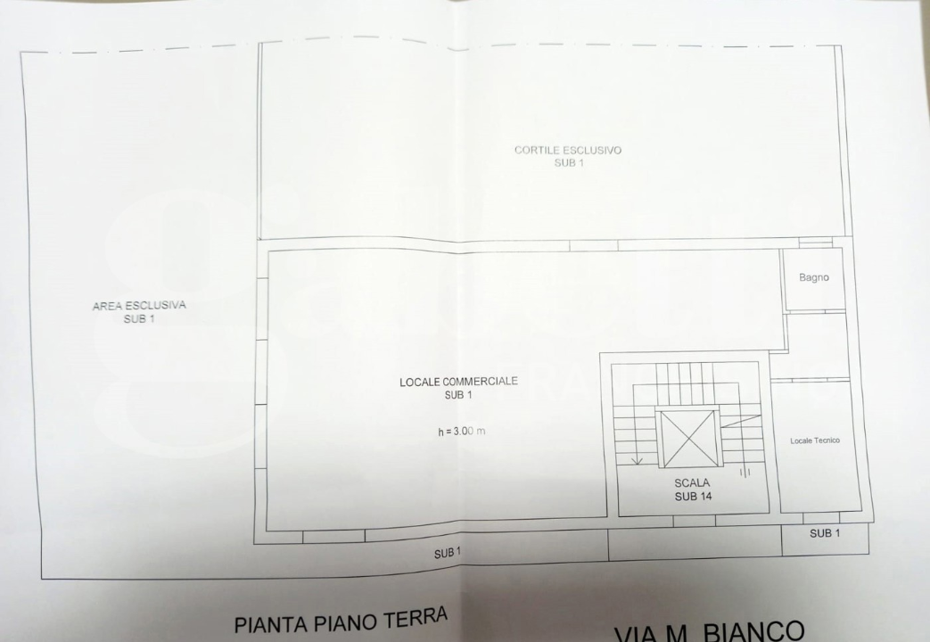 Negozio - Planimetry 1