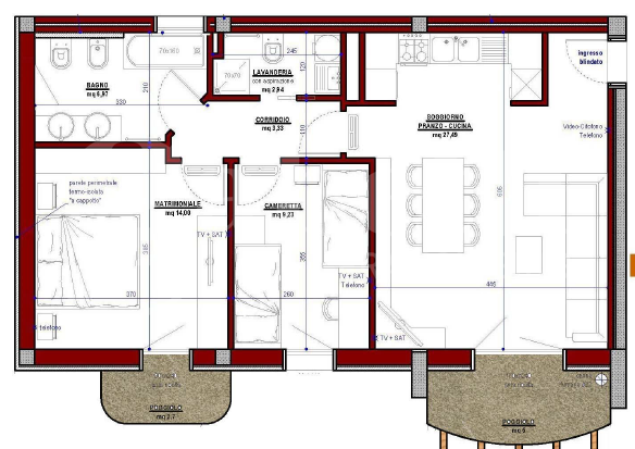 Palazzina - Planimetry 3