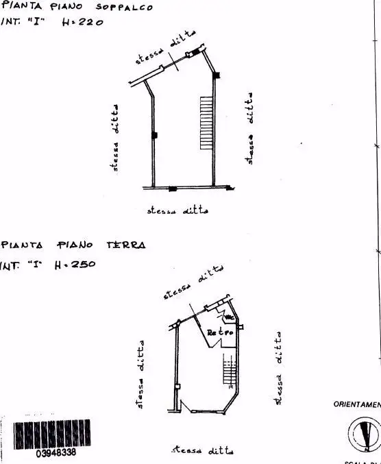 Negozio - Planimetry 1
