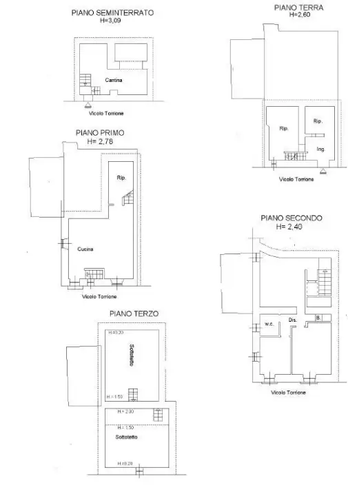 Casa Indipendente - Planimetry 1