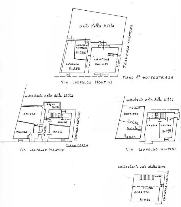 Casa Indipendente - Planimetry 1