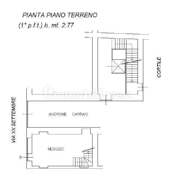 Negozio - Planimetry 1