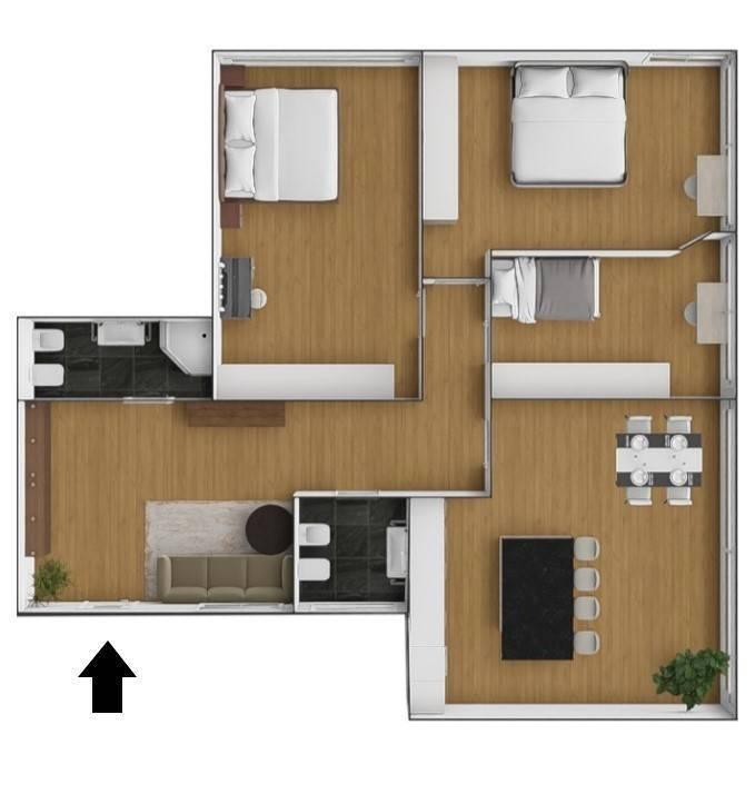 Appartamento - Planimetry 1