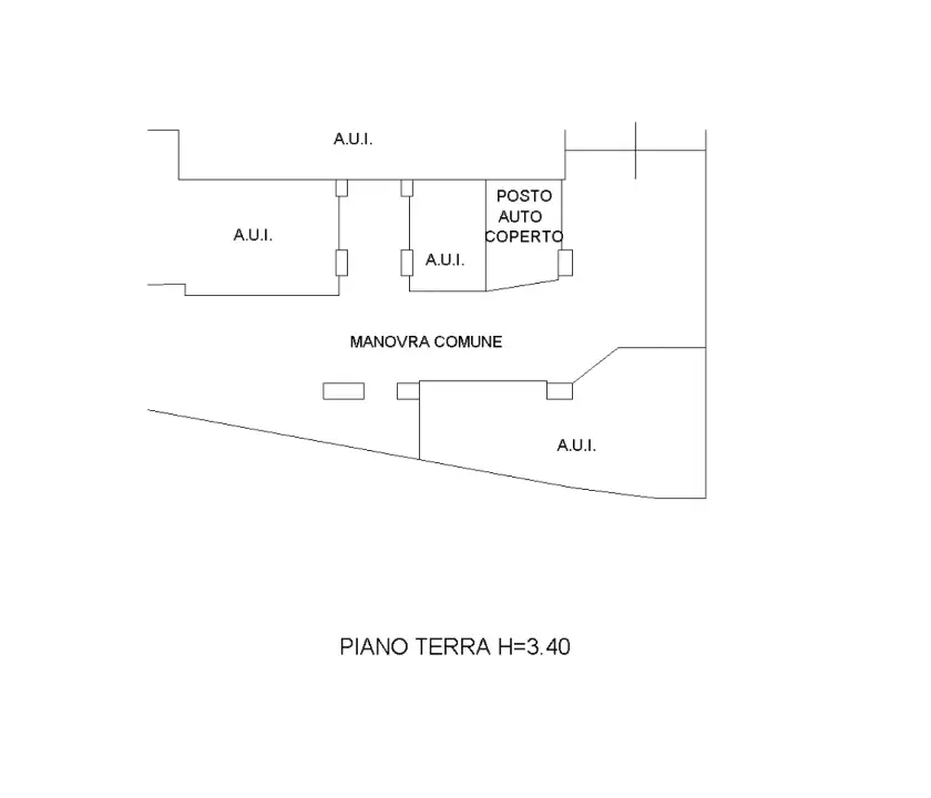Posto Auto - Planimetry 1