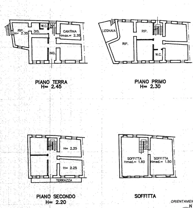 Casa Indipendente - Planimetry 1