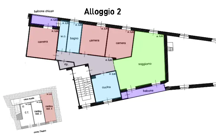 Appartamento - Planimetry 1