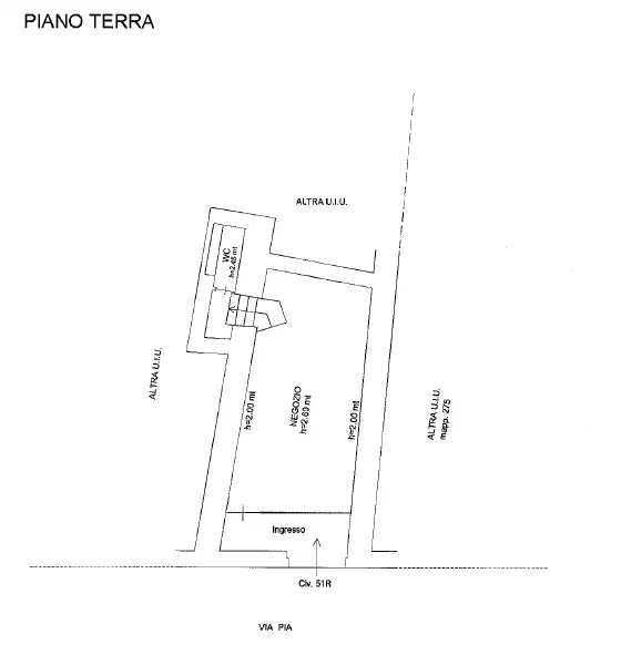 Negozio - Planimetry 1
