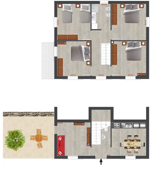 Casa Indipendente - Planimetry 1