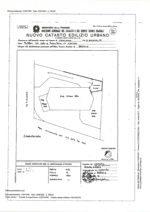 Palazzina - Planimetry 1