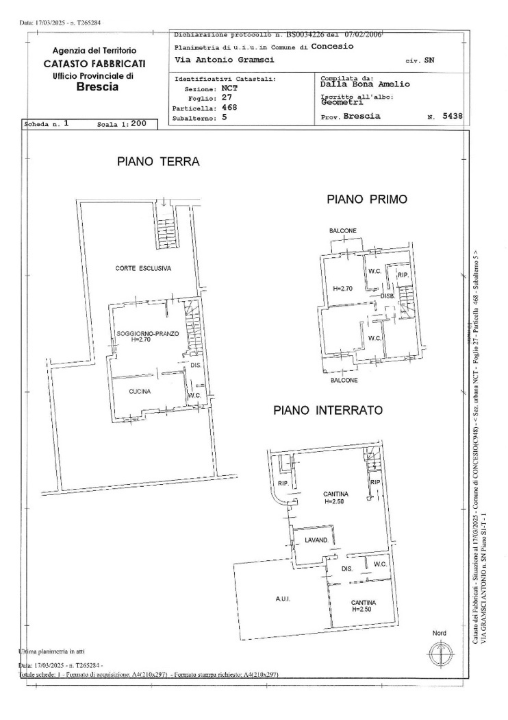 Villa - Planimetry 1