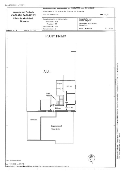 Capannone - Planimetry 2