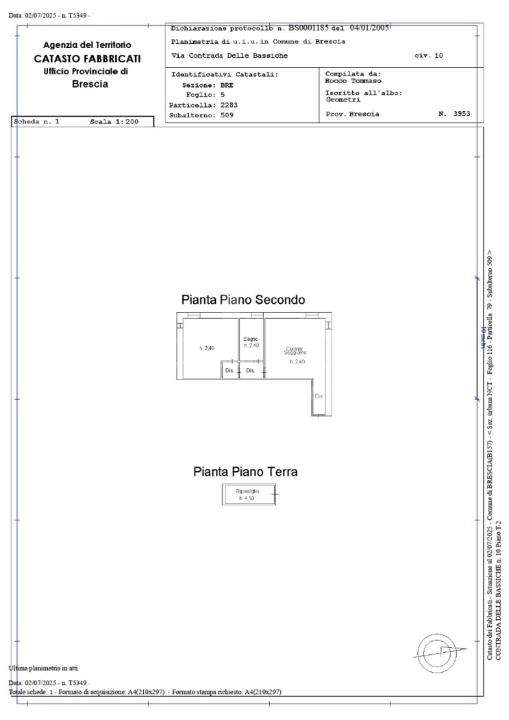 Casa Indipendente - Planimetry 2