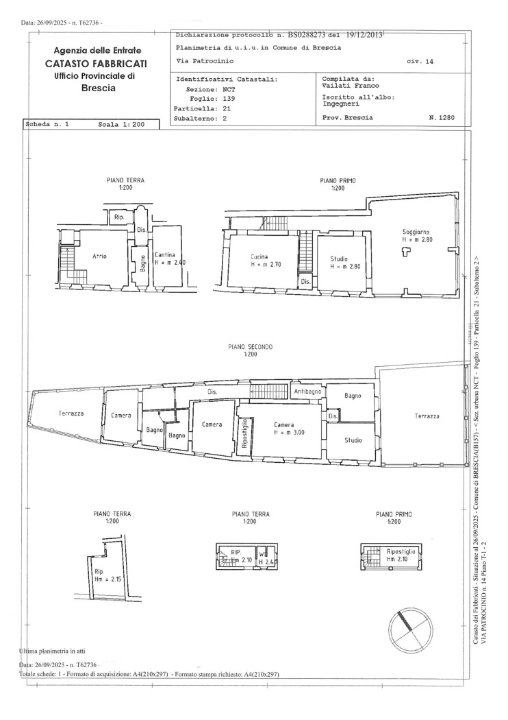 Villa - Planimetry 1