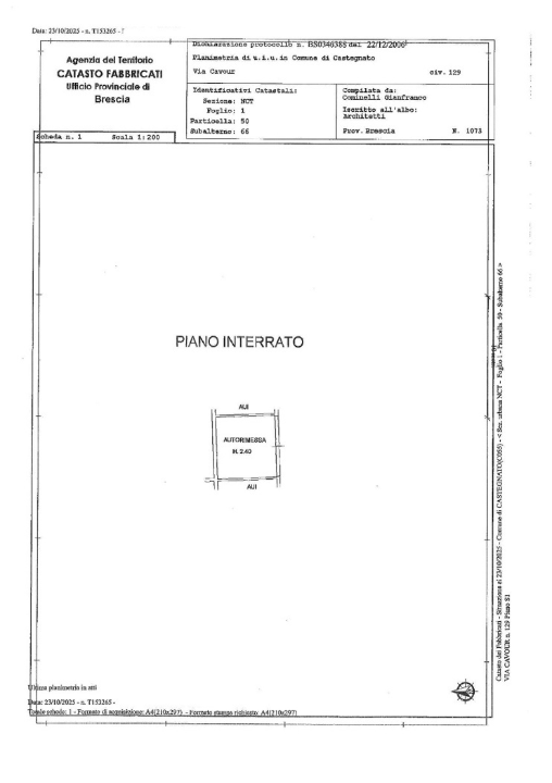 Appartamento - Planimetry 2