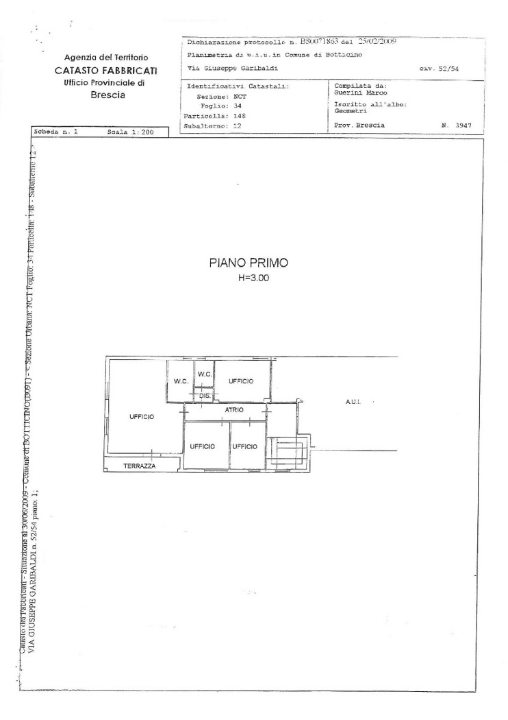 Capannone - Planimetry 2