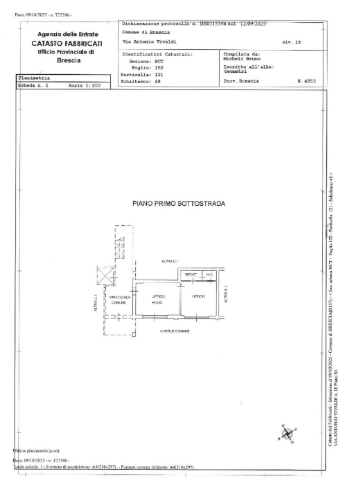 Appartamento - Planimetry 1