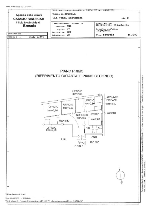 Ufficio - Planimetry 1