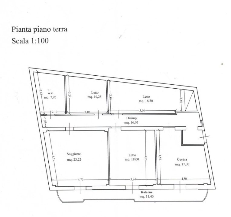Appartamento - Planimetry 1