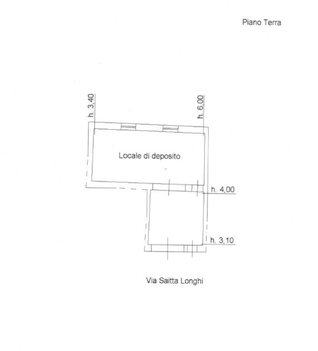 Magazzino - Planimetry 1