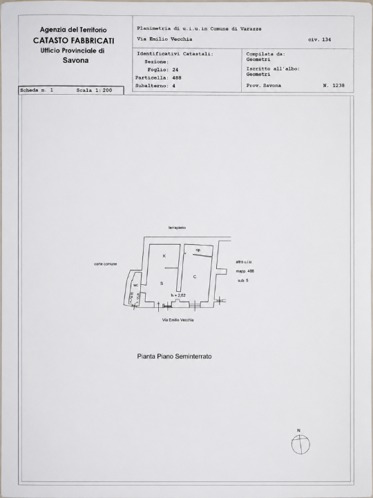 Appartamento - Planimetry 1