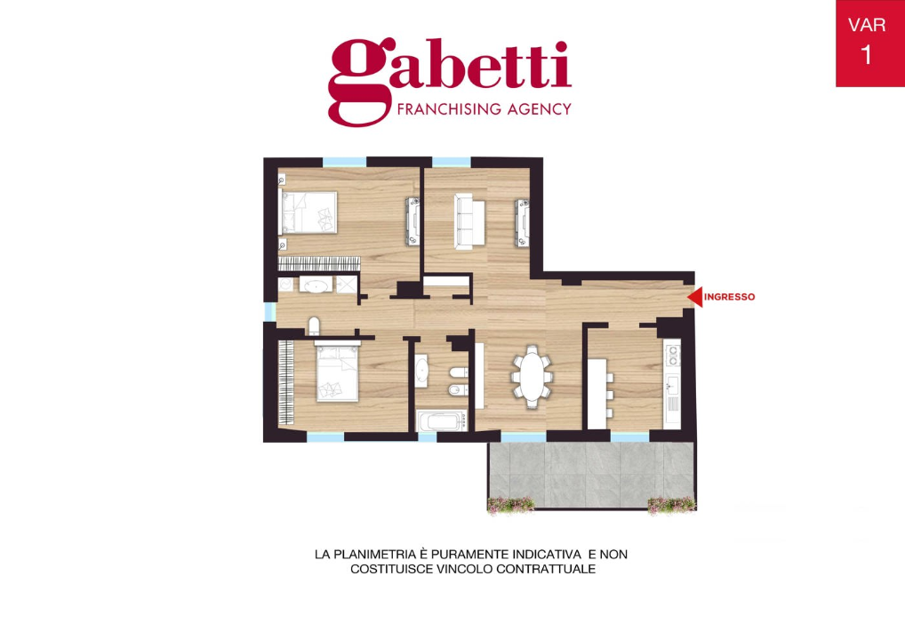 Appartamento - Planimetry 1
