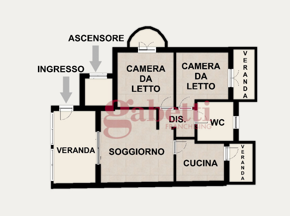 Appartamento - Planimetry 1