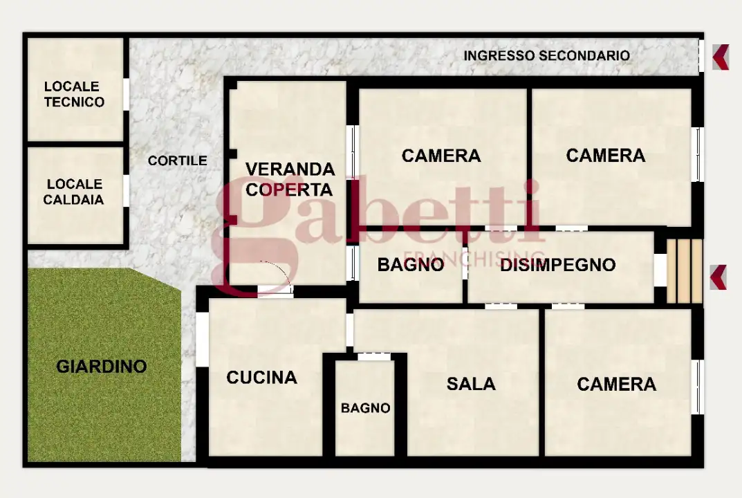 Casa Indipendente - Planimetry 1