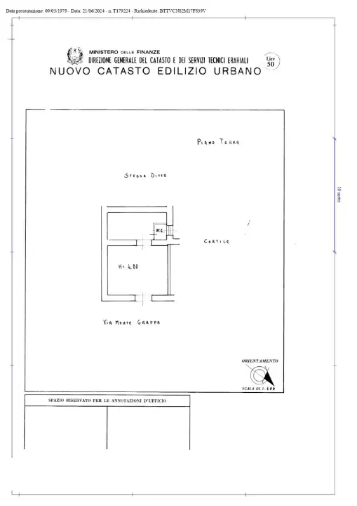 Negozio - Planimetry 1