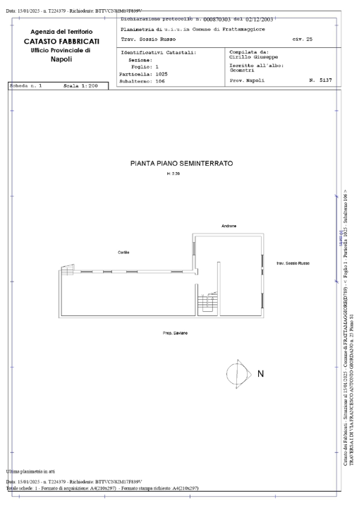 Villa - Planimetry 1
