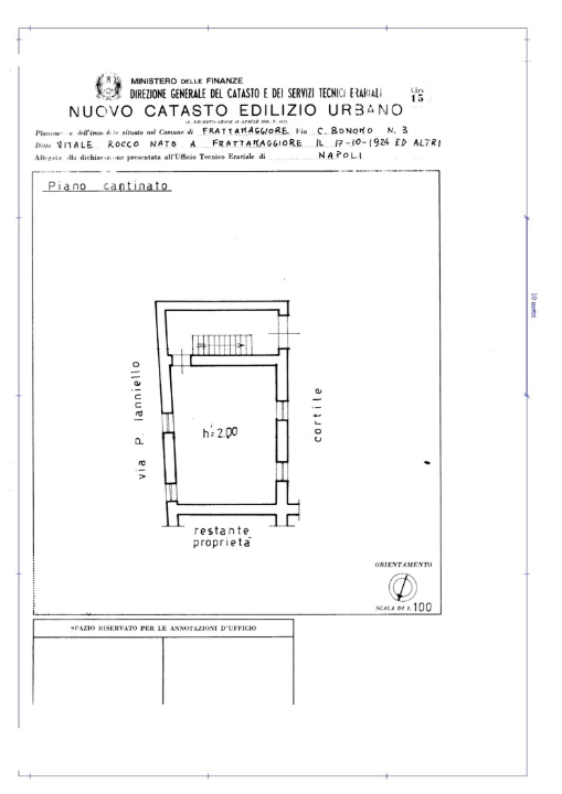 Palazzina - Planimetry 3