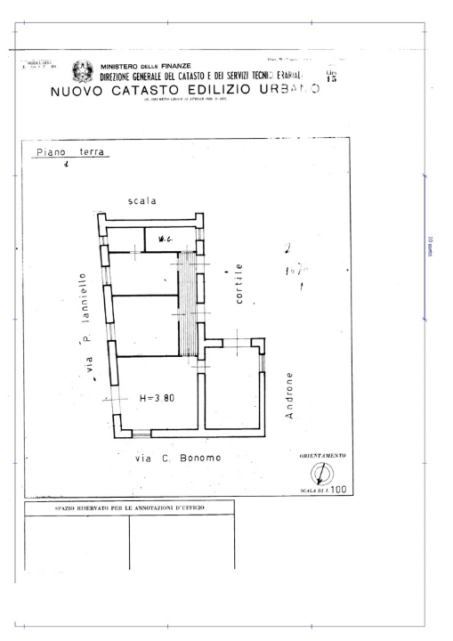 Palazzina - Planimetry 2