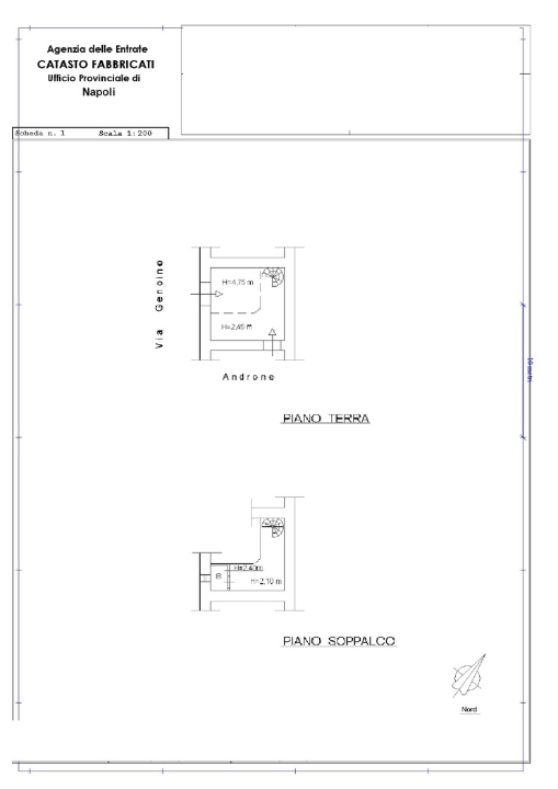 Negozio - Planimetry 1