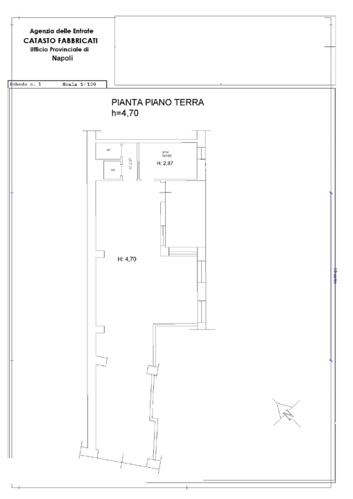 Negozio - Planimetry 1