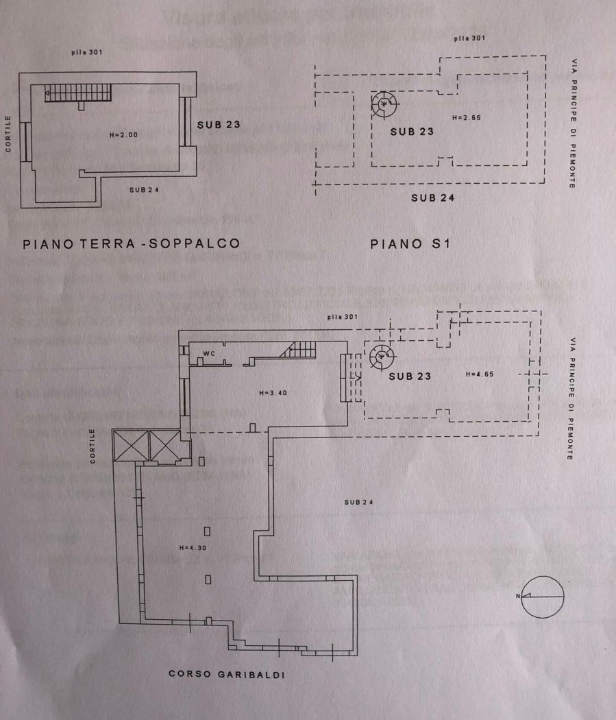 Negozio - Planimetry 1