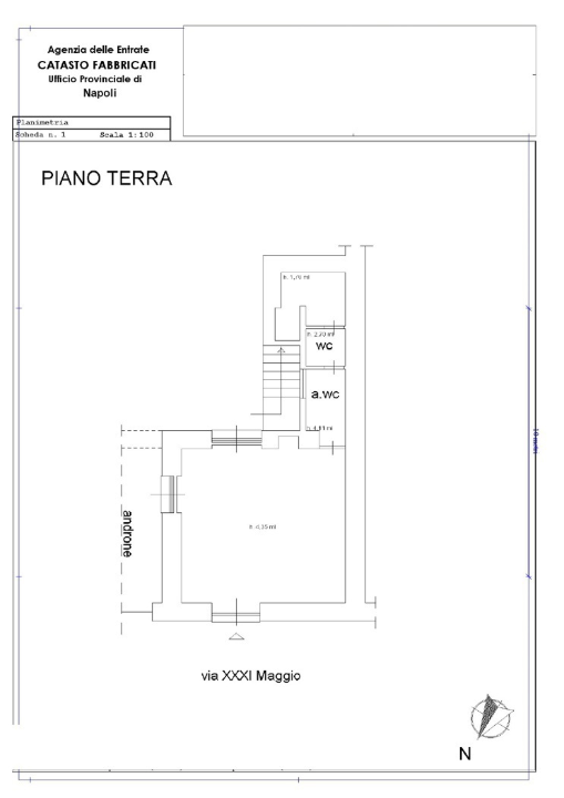 Negozio - Planimetry 1