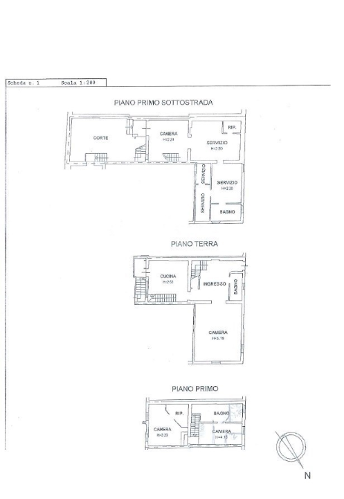 Casa Indipendente - Planimetry 1