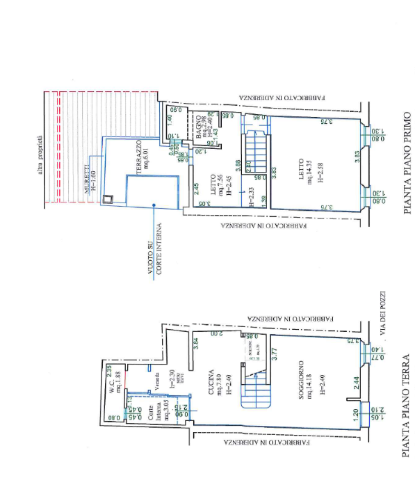 Casa Indipendente - Planimetry 1