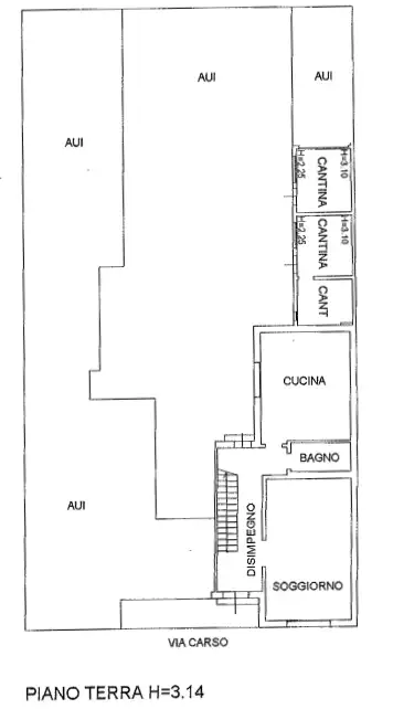 Casa Indipendente - Planimetry 1