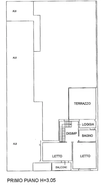 Casa Indipendente - Planimetry 2