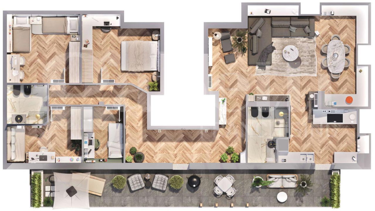 Appartamento - Planimetry 1