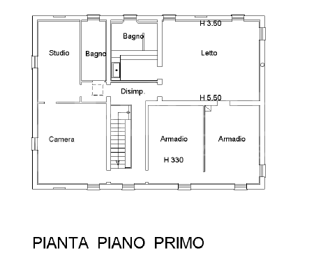 Casa Indipendente - Planimetry 2